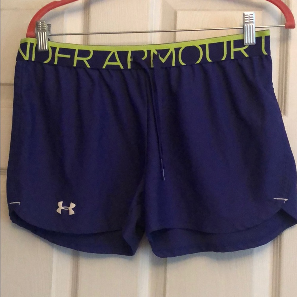 Indigo Under Armor Shorts